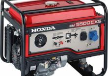 Benzine Generatoren Honda EM 5500 CXS