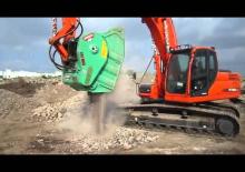 Brekershovel voor hydraulische graafmachines Montabert CRB 501