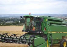 Combine maaidorsers John Deere 2054