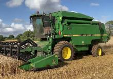 Combine maaidorsers John Deere 2064