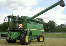 Combine maaidorsers John Deere 2254