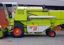 Combine maaidorsers Claas Dominator 86