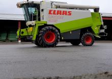 Combine maaidorsers Claas Lexion 405