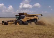 Combine maaidorsers Claas Lexion 730