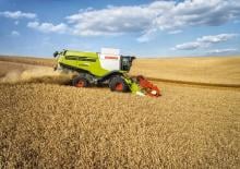 Combine maaidorsers Claas Lexion 740TT