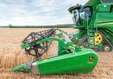 Combine maaidorsers maaibalk John Deere 730 Premium Flow