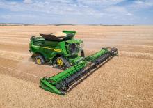 Combine maaidorsers maaibalk John Deere HD45X