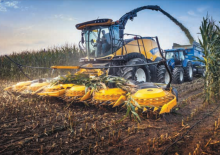 Combine maaidorsers maïskop New Holland 75BFI 10R B Disc Plus