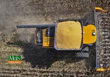 Combine maaidorsers maïskop Valtra PM507