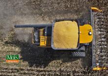 Combine maaidorsers maïskop Valtra PM515