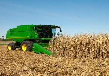 Combine maaidorsers John Deere S550 