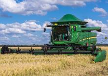 Combine maaidorsers John Deere S760