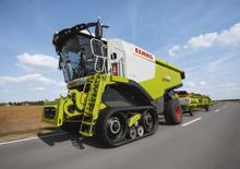 Combine maaidorsers Claas Lexion 750
