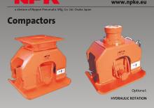 Compactors voor hydraulische graafmachines NPK C-3DR
