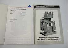 Compactors voor hydraulische graafmachines Vibra Ram HB 4600 D