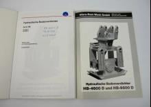Compactors voor hydraulische graafmachines Vibra Ram HB 9800 D