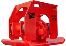 Compactors voor hydraulische graafmachines Rammer Ho-Pac 1600