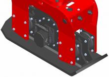 Compactors voor hydraulische graafmachines Socomec SPV 600-53