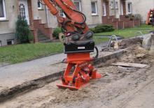 Compactors voor hydraulische graafmachines Kenguru TL100