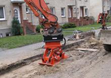 Compactors voor hydraulische graafmachines Kenguru TL201HF