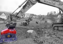 Compactors voor hydraulische graafmachines MTS V10