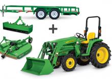 Compacttrekkers John Deere 3032E 