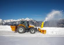 Tractoren met vierwielaandrijving Steyr 4115 Kompakt Komfort