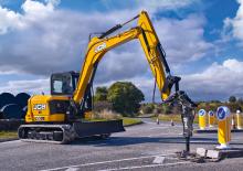 Rupsgraafmachines JCB 100C-1
