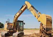 Rupsgraafmachines Caterpillar 312E L