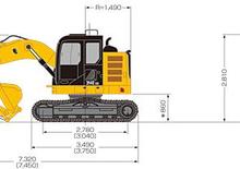 Rupsgraafmachines Caterpillar 314E LCR