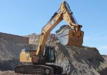 Rupsgraafmachines Caterpillar 349E L