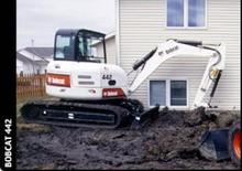 Rupsgraafmachines Bobcat 442