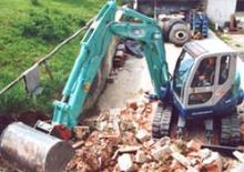 Rupsgraafmachines Gehlmax-IHI 80 NX