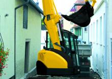 Rupsgraafmachines Yanmar B 7 Sigma