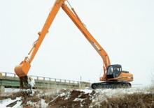 Rupsgraafmachines Case CX 240 LC