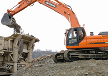 Rupsgraafmachines Doosan DX 340 N LC