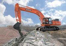 Rupsgraafmachines Doosan DX490NLC-3
