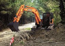 Rupsgraafmachines Doosan DX 80 R 3
