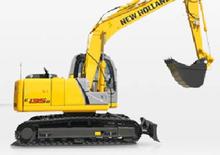 Rupsgraafmachines New Holland E135B
