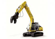 Rupsgraafmachines New Holland E 215 B EL