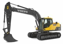 Rupsgraafmachines Volvo EC160DL