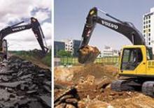 Rupsgraafmachines Volvo EC160BNLC