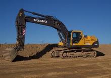 Rupsgraafmachines Volvo EC360CL
