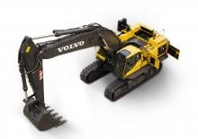 Rupsgraafmachines Volvo EC700CLD