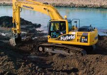 Rupsgraafmachines Komatsu HB215LC-1