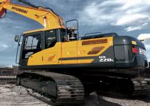 Rupsgraafmachines Hyundai HX220L
