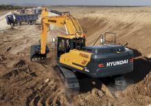Rupsgraafmachines Hyundai HX260L