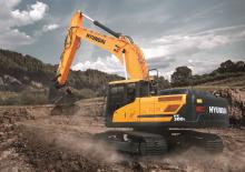 Rupsgraafmachines Hyundai HX300NL