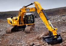 Rupsgraafmachines JCB JS210LC