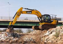 Rupsgraafmachines JCB JS220LC